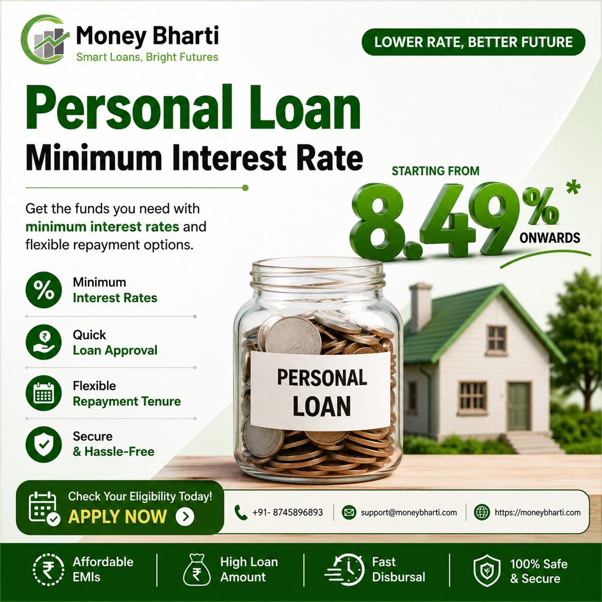 Personal Loan Minimum Interest Rate