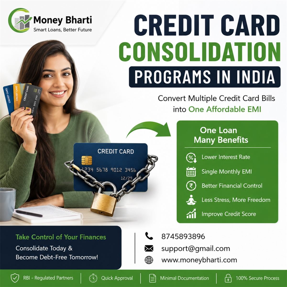 Credit Card Consolidation Programs in India : Complete Guide (2026)