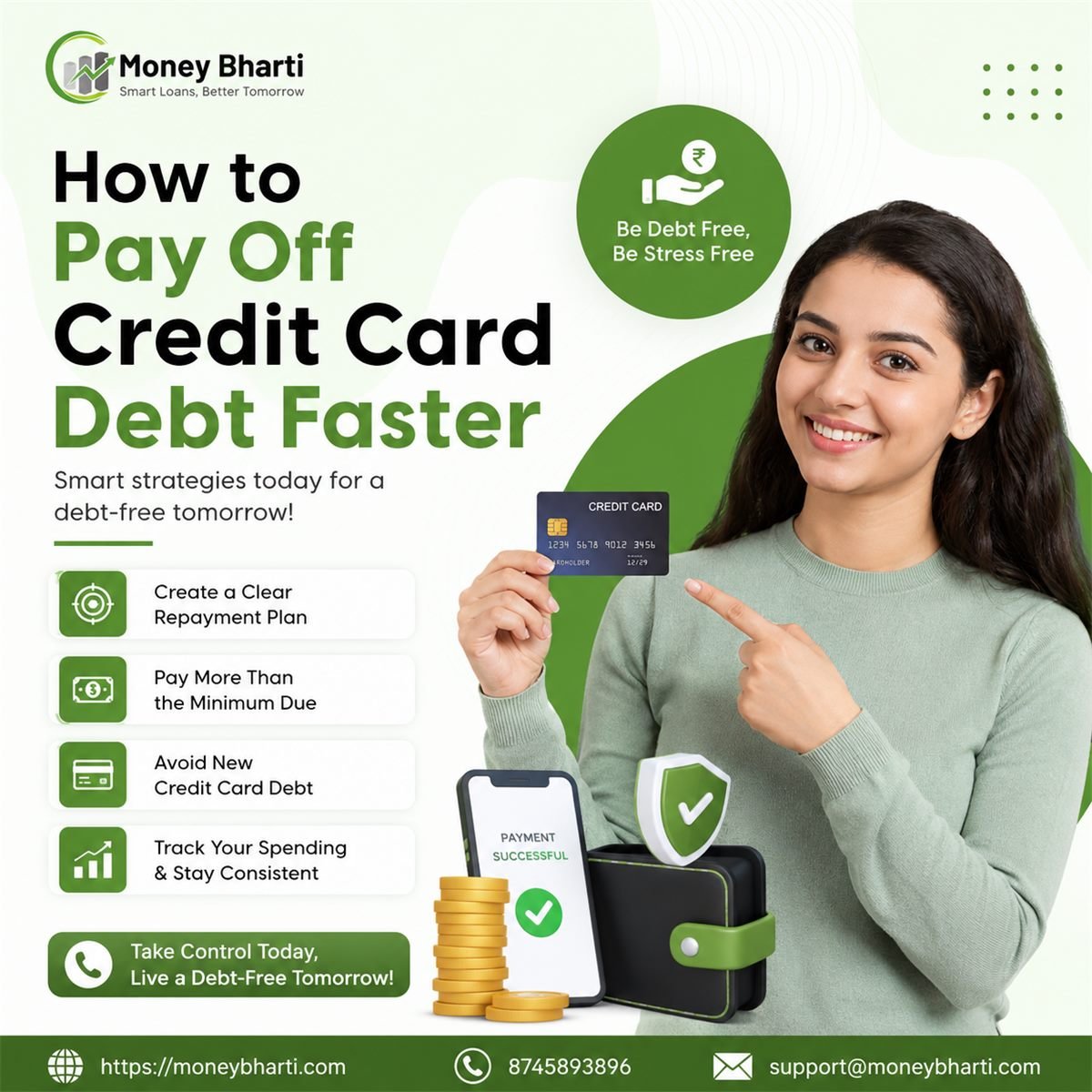 How to Pay Off Credit Card Debt Faster in India (2026) – Proven Strategies to Save Interest