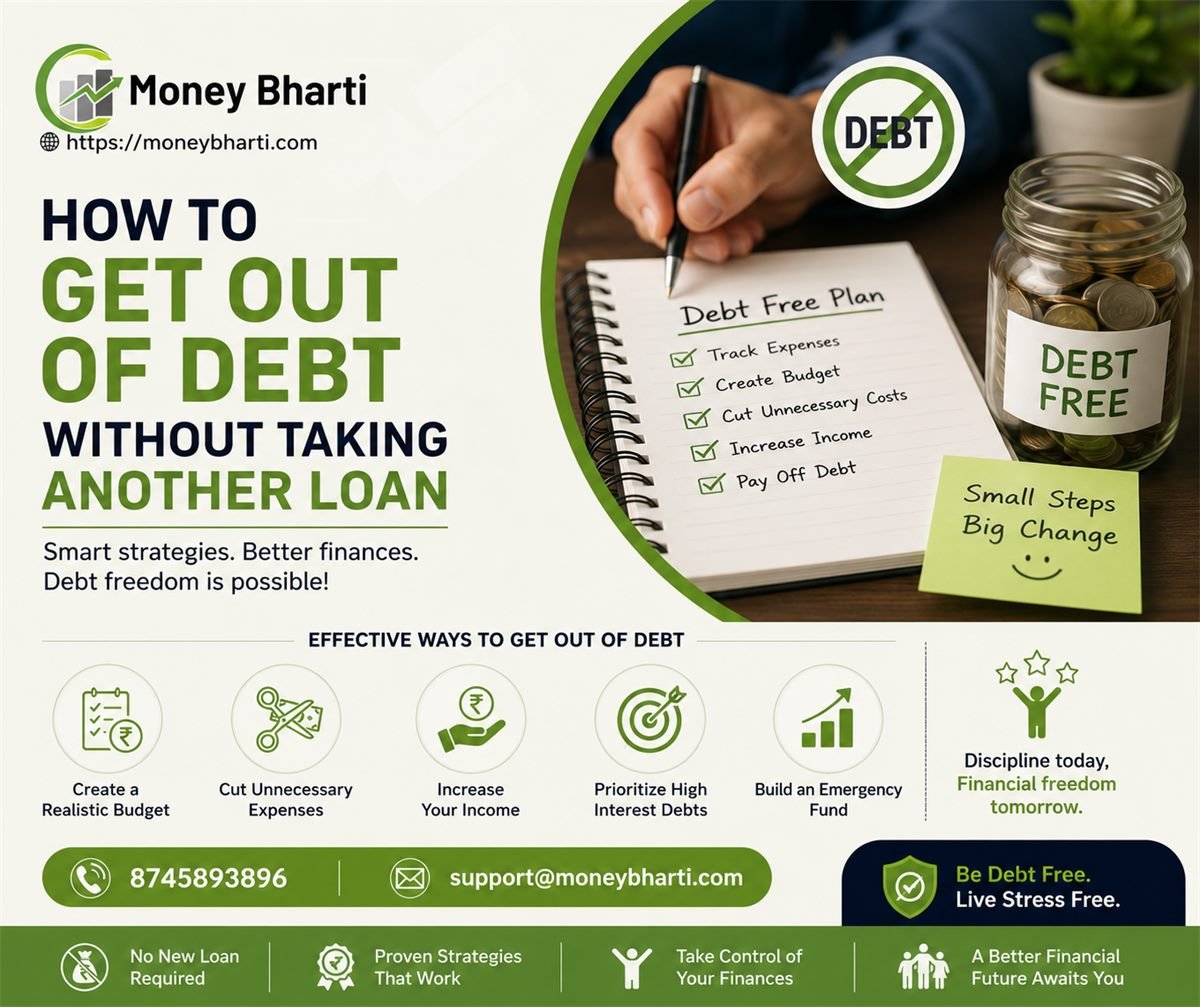 How to Get Out of Debt Without Taking Another Loan (2026 Guide for Indian Borrowers)