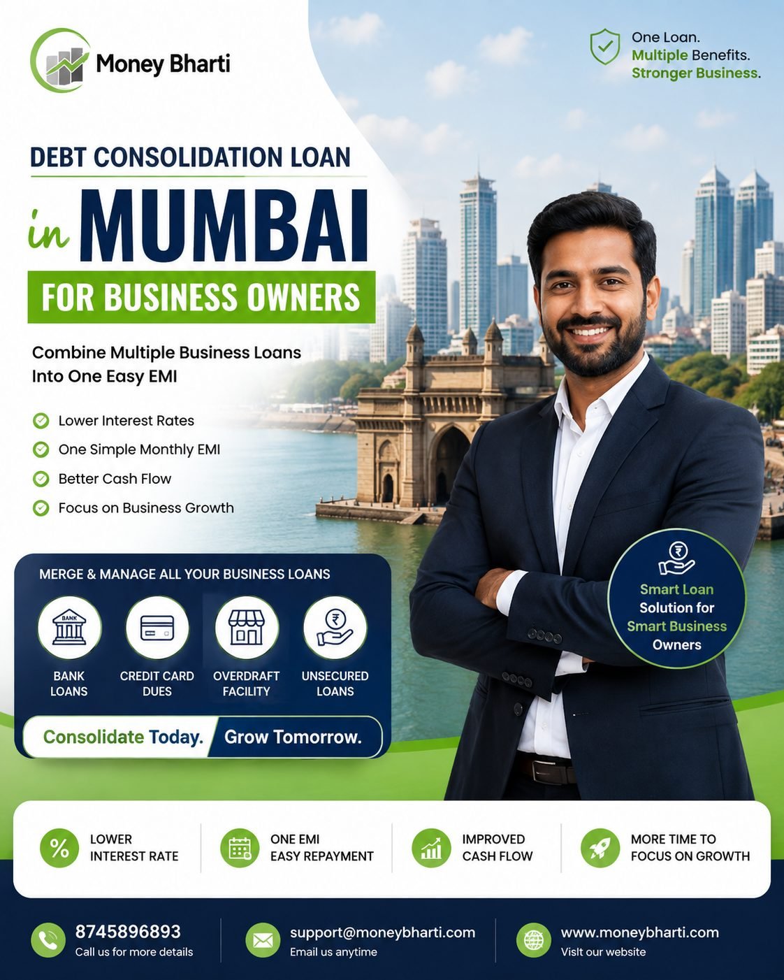 How Business Owners Can Get a Debt Consolidation Loan in Mumbai