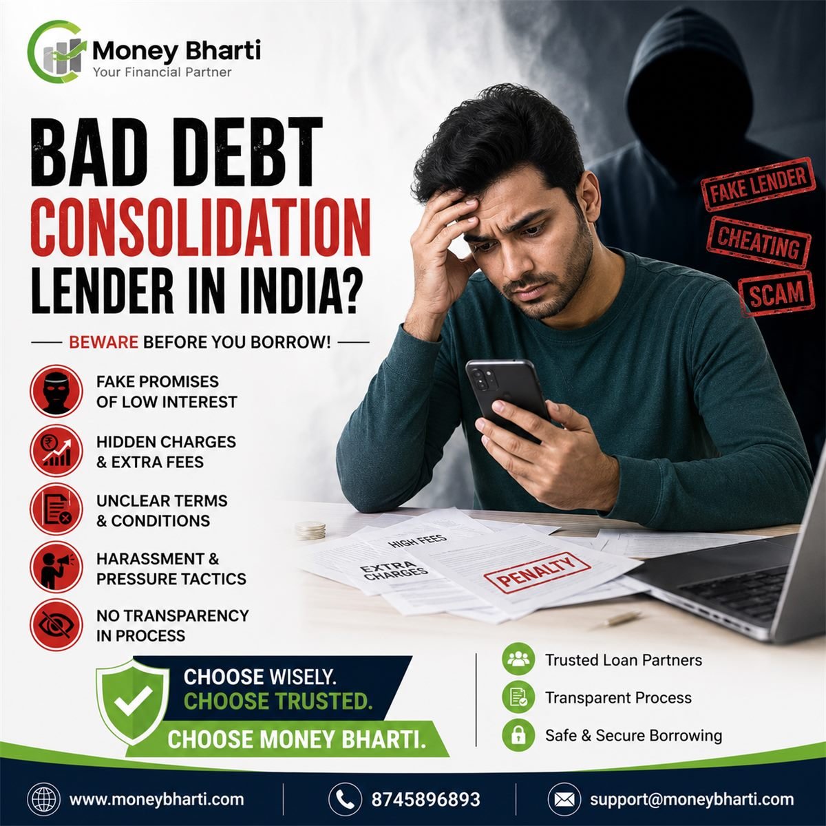 15 Red Flags of a Bad Debt Consolidation Lender in India (Full Checklist)