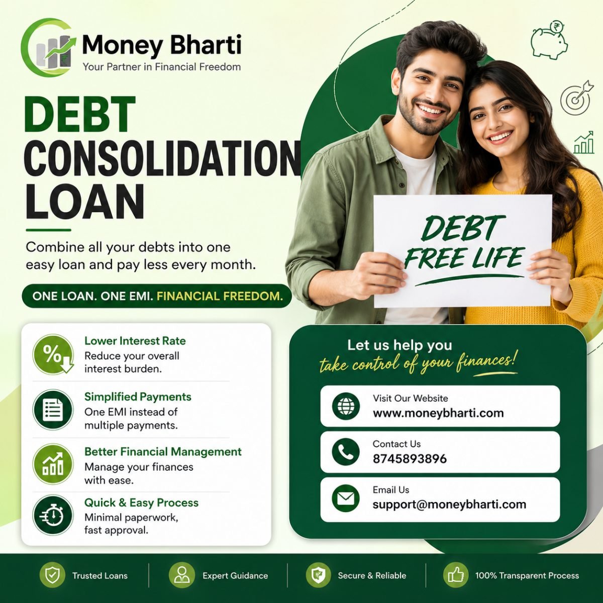 One EMI to Rule Them All: How a Debt Consolidation Loan Can Shrink Your Monthly Burden in India