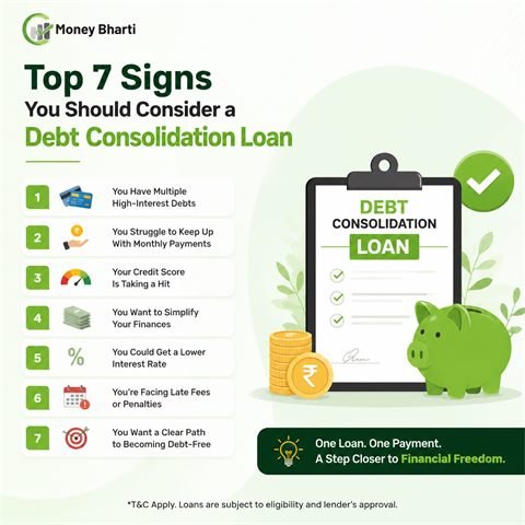 Top 7 Signs You Should Consider a Debt Consolidation Loan