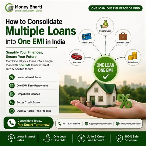 How to Consolidate Multiple Loans into One EMI in India