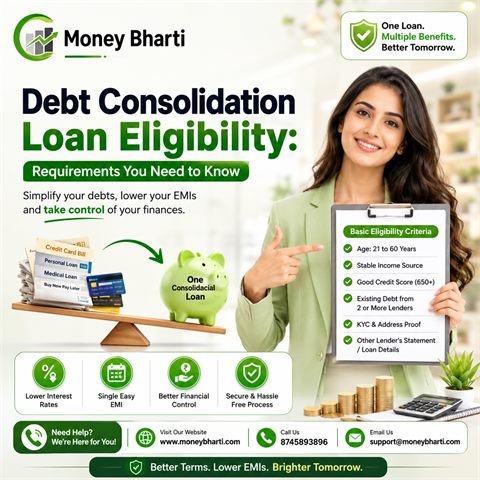 Debt Consolidation Loan Eligibility: Requirements You Need to Know