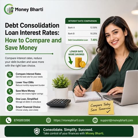 Debt Consolidation Loan Interest Rates: How to Compare and Save Money