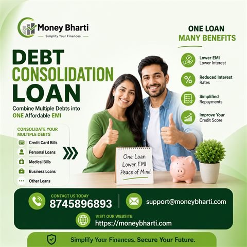 How to Reduce Monthly EMI Using Debt Consolidation